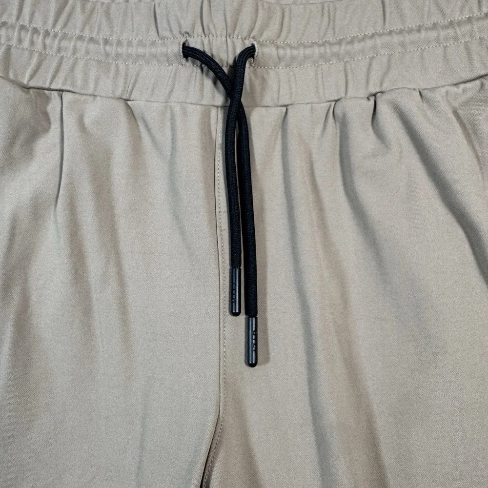 BYLT Elite+ Jogger Pants Mens M Tan Khaki Gym Premium‎ Performance Athleisure